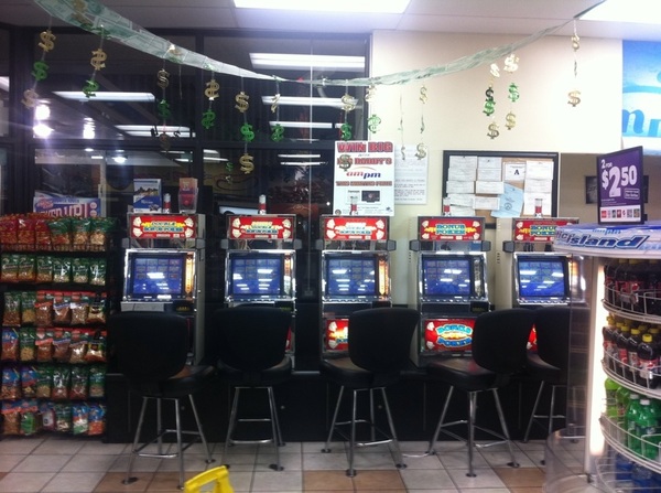 Gas station slot machines cheat